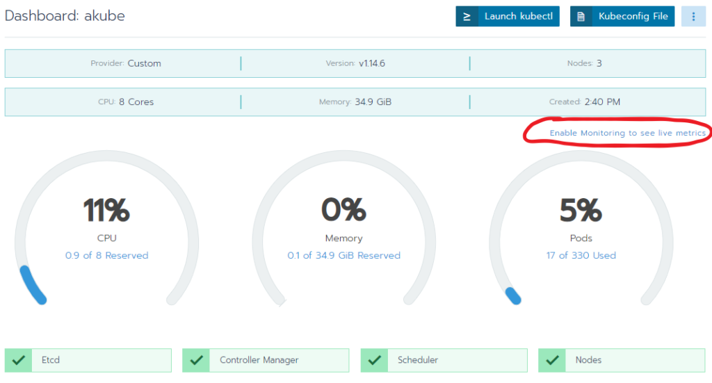 rancher how to load monitoring config